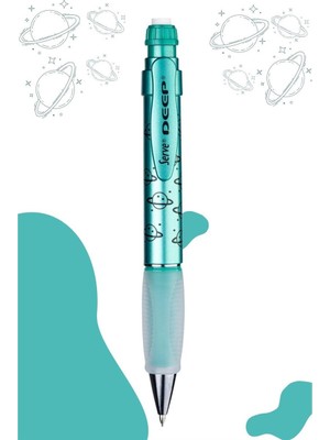 Serve Deep Uzay Temalı Metalik Yeşil Kalem 0.7 mm