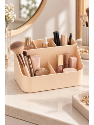 Maison Luré Daisy Çok Amaçlı 5 Bölmeli Organizer, Makyaj ve Kozmetik Düzenleyici