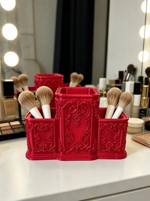 Maison Luré Şık ve Kullanışlı Çok Fonksiyonlu Makyaj Fırçalık Kalemlik Organizer