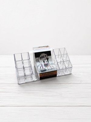 Maison Luré Parlak Kristal Görünümlü Kozmetik Düzenleyici Kutusu, Şık ve Kullanışlı Tasarım