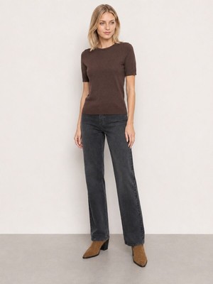 Loft New Straight Regular Fit Kadın Pantolon
