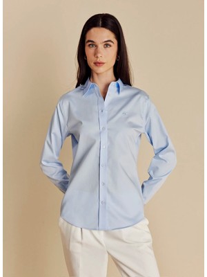 Brooks Brothers Mavi Kadın Gömlek BBSS26FSH001