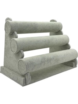 Maison Luré Modern Merdiven Bileklik ve Saat Standı, Şık ve Kullanışlı Tasarım Makyaj & Takı