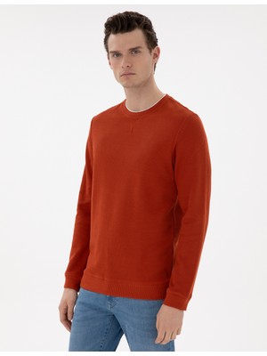 Pierre Cardin Kahverengi Regular Fit Sweatshirt 50313298 VR040