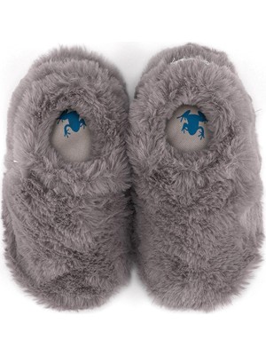 Hopfrög Furry Furry Gri Kürk Barefoot Patik