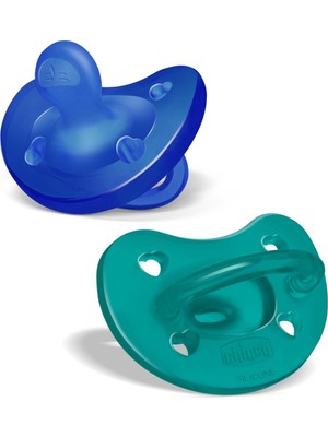 Chicco Physioforma Soft 2'li Silikon Emzik 16-36 Ay Erkek