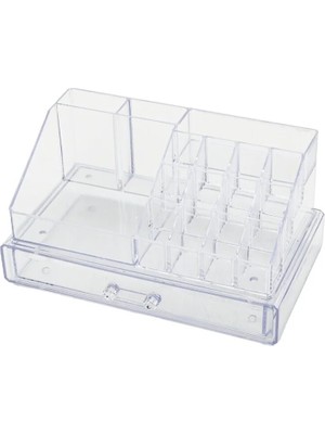 Maison Luré Makyaj ve Takı Organizeri, 16 Bölmeli, Şık ve Kullanışlı, 23.3X13.5X11.5CM