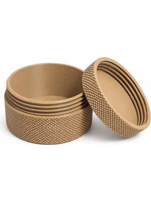 Maison Luré Mini Yuvarlak Saklama Kutusu 50X30MM, Çok Amaçlı Organizer, Küçük Eşya Düzenleyici