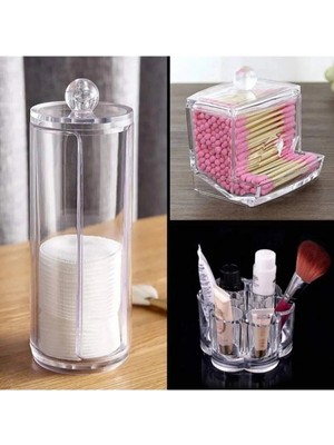 Maison Luré 3'lü Makyaj Organizer Set - Pratik ve Şık Saklama Çözümü Makyaj & Takı Organizeri