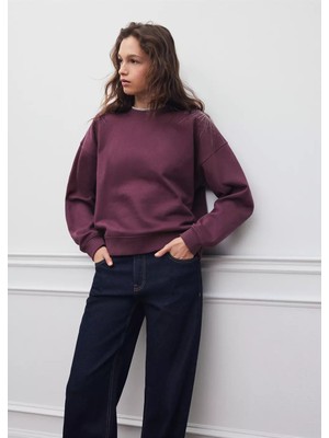 Mango Strass Detaylı Sweatshirt