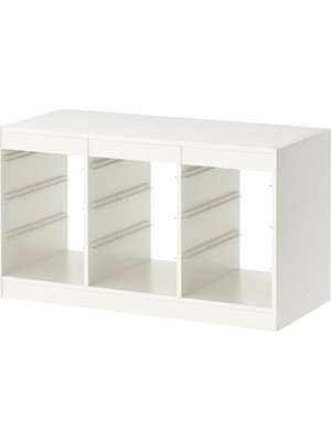 IKEA Trofast İskelet Beyaz 99X44X56 cm