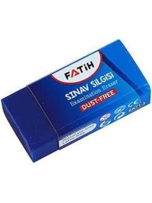 Fatih 12 Adet Sınav Silgisi Mavi Silgi FS24/M