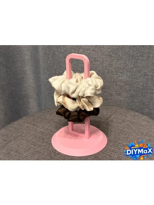 Maison Luré Renkli Scrunchie Toka Düzenleyici Organizer, Pratik ve Şık Tasarım Makyaj & Takı