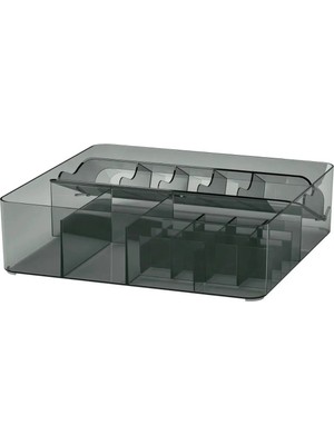 Maison Luré Gri Çok Amaçlı Çekmece Içi Düzenleyici, 32X31X9 cm Makyaj & Takı Organizeri