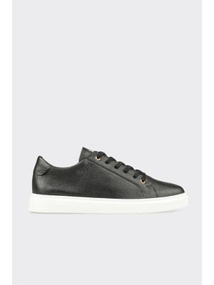 Elle Black Leather Men's Sneakers