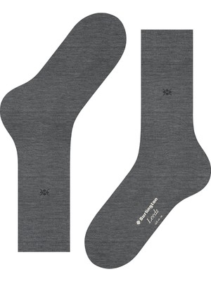 Burlıngton Burlington Leeds So Men's Socks Grey