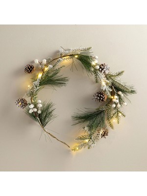 Chakra Alod LED Lighted Christmas Decoration White/green