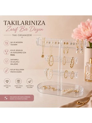 Maison Luré Şık ve Fonksiyonel Takı Organizeri, Düzen ve Aksesuar Saklama Çözümü