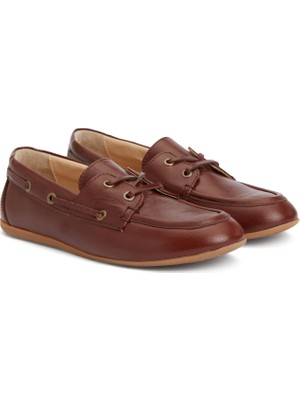 Divarese Dıvarese Brown Women's Leather Shoes