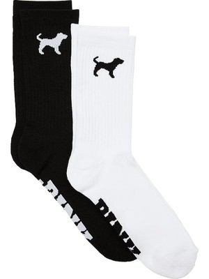 Victoria's Secret Crew Socks 2-Pack