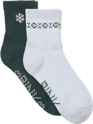 Victoria's Secret Quarter Socks 2-Pack