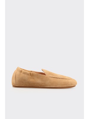 Elle Camel Leather Women's Casual Shoes