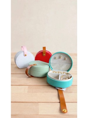 Maison Luré Pratik ve Şık Seyahat Takı Kutusu, Mini Takı Organizer, Hafif ve Kullanışlı