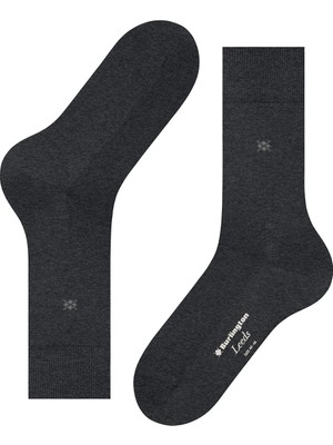 Burlıngton Burlington Leeds So Men's Socks Anthracite