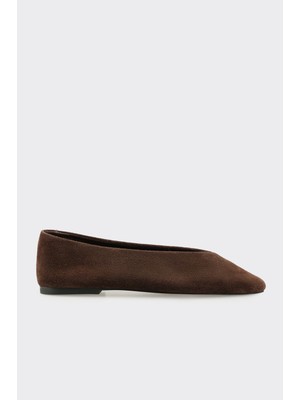 Elle Brown Leather Women's Casual Shoes