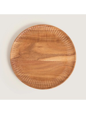 Chakra Alessandra Decorative Plate 32X32X2CM Natural