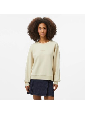 Les Benjamins Classics Kadın Krem Sweatshirt