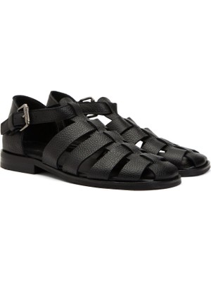 Divarese Dıvarese Black Women's Leather Shoes