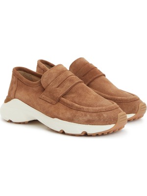 George Hogg Tan Women's Leather Shoes