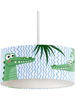 Itsy Bitsy Kids Croc-A-Dream Tavan Aydınlatması, Çok Renkli , 40CM