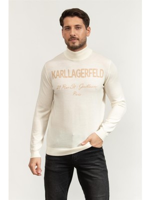 Karl Lagerfeld Men's Knitwear Red