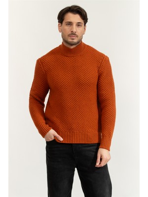 Boss C-Heletto Men's Knitwear Orange