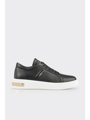 Elle Black Leather Men's Sneakers