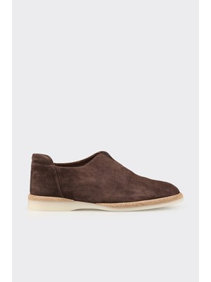 Elle Brown Leather Women's Casual Shoes