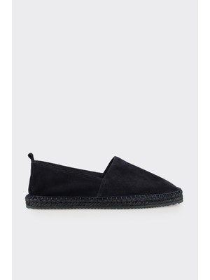 Elle Navy Leather Men's Casual Shoes