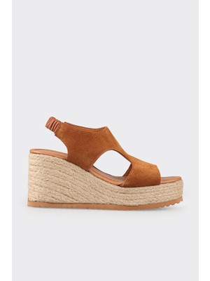 Elle Taba Deri Kadın Espadril