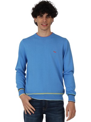 Harmont&blaıne Harmont Blaine Erkek Triko Açık Mavi