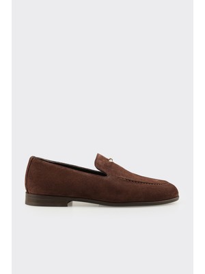 Elle Brown Leather Women's Casual Shoes