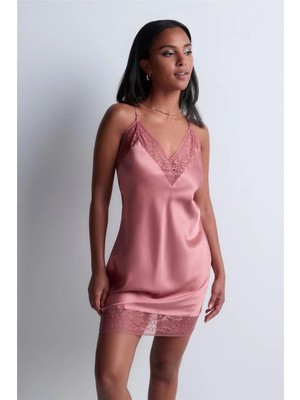 Aubade Nuisette Midnight Whisper Gecelik Pembe