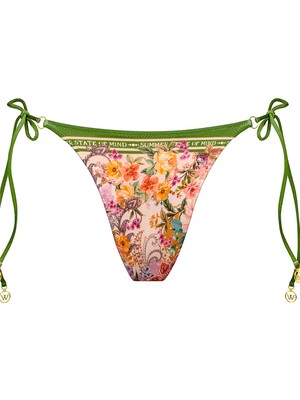 Watercult E-Watercult Pretty Boho Kadın Bikini Altı Pembe
