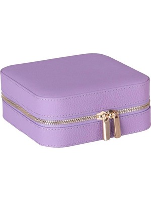 Bloominbag Amanda Iris Glow Grande Hakiki Deri Takı Kutusu