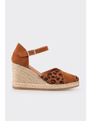 Elle Taba Deri Kadın Espadril