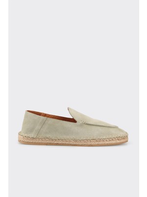 Elle Green Leather Men's Casual Shoes