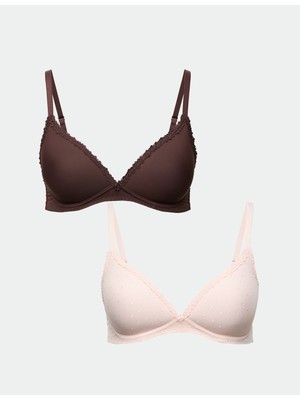 Marks & Spencer Dolgulu Dikişsiz Plunge Sütyen