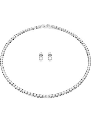 Swarovski SWR5647730 Kadın Kolye ve Küpe Seti