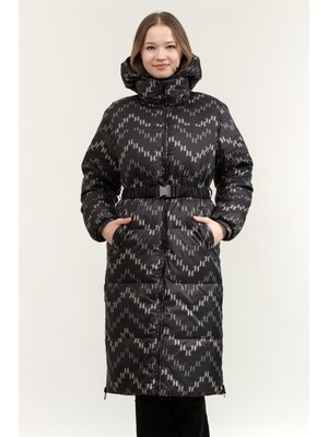 Karl Lagerfeld Kadın Mont Siyah